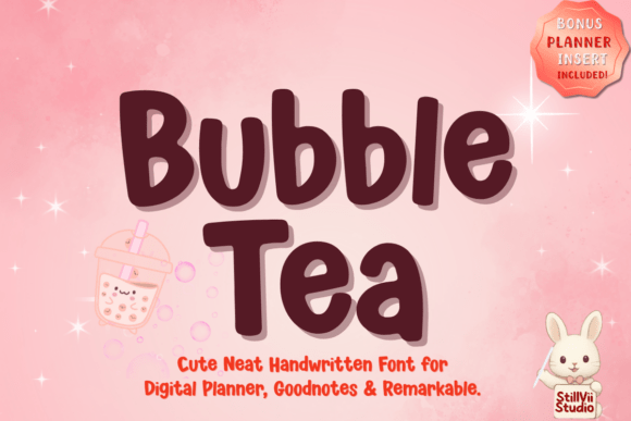 Bubble Tea: The Playful Font That Makes Your Projects Pop