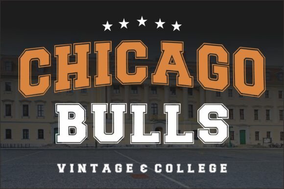 Chicago Bulls: A Typeface That Commands the Court