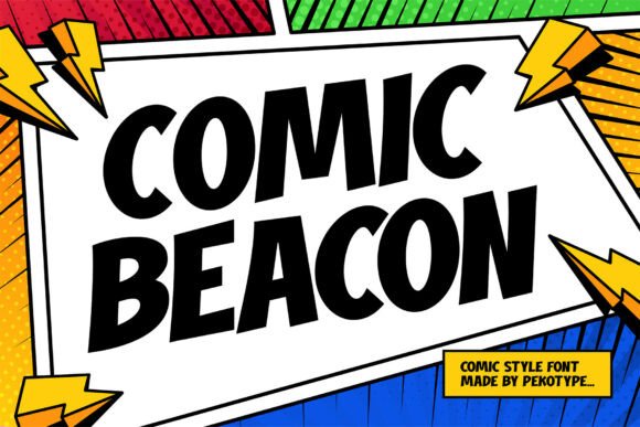 Comic Beacon: The Bold Typeface for Impactful Design