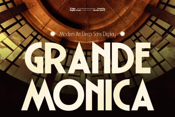 Grande Monica: Where Art Deco Meets Modern Brand Elegance