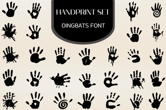 Handprint Set: A Dingbats Font for Authentic Connection