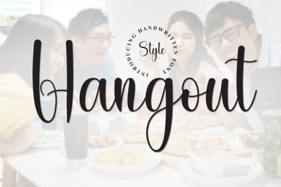 Hangout: Where Whimsical Typography Meets Real-World Design