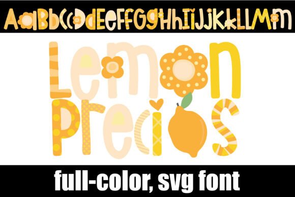 Infuse Your Brand with Sunshine: The Lemon Precious Font