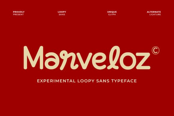 Marveloz: The Typeface That Feels Like a Friendly Wink