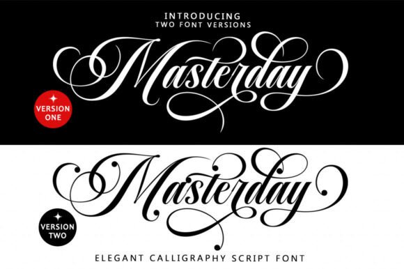 Masterday: A Script Font That Balances Elegance and Usability
