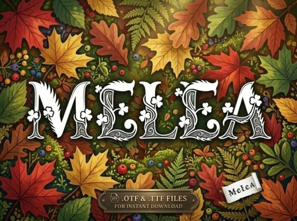 Melea: A Bold Display Typeface for Striking Visuals