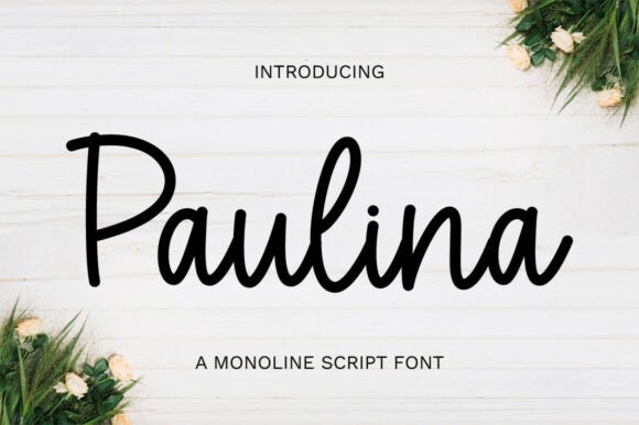 Paulina: The Graceful Script for Modern Branding