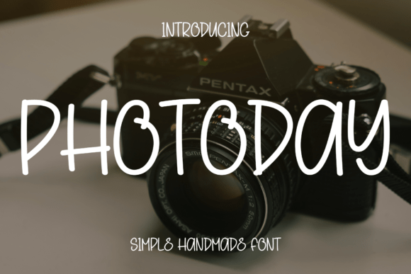 Photoday: A Modern Script Font for Elegant Branding