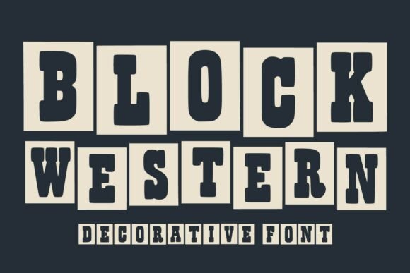 The Bold Western Font That Gives Your Brand a Rugged Edge