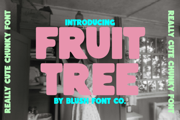 Unleash Playful Charm with the Fruit Tree Display Font
