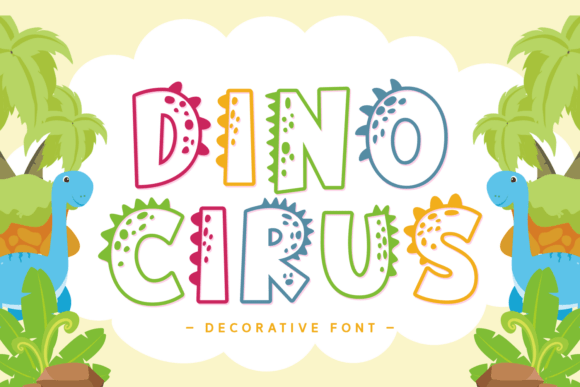 Unleash Playful Energy with the Dino Cirus Font