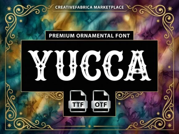 Yucca: The Bold Typeface for Western Revival Branding